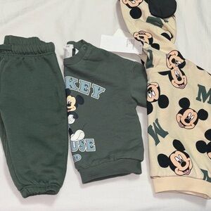 H&M Disney Mickey Mouse 3 Piece Set